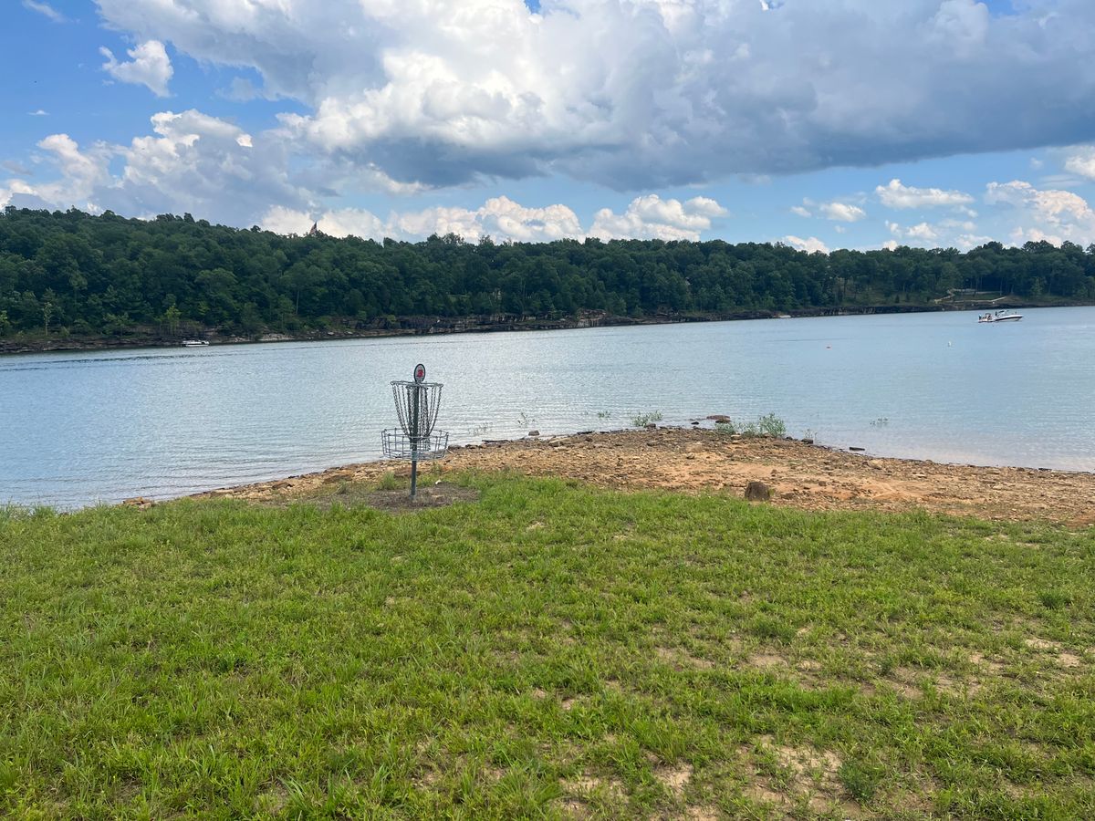 Hole 3 on the water
