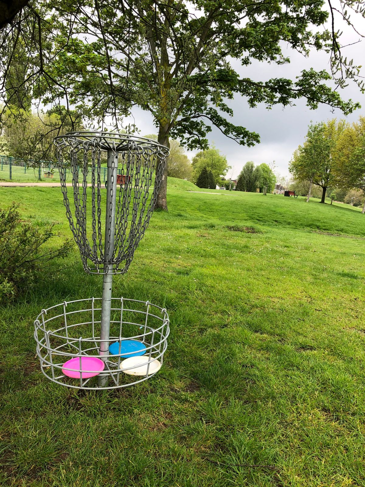 Hole 6 has seen better days.