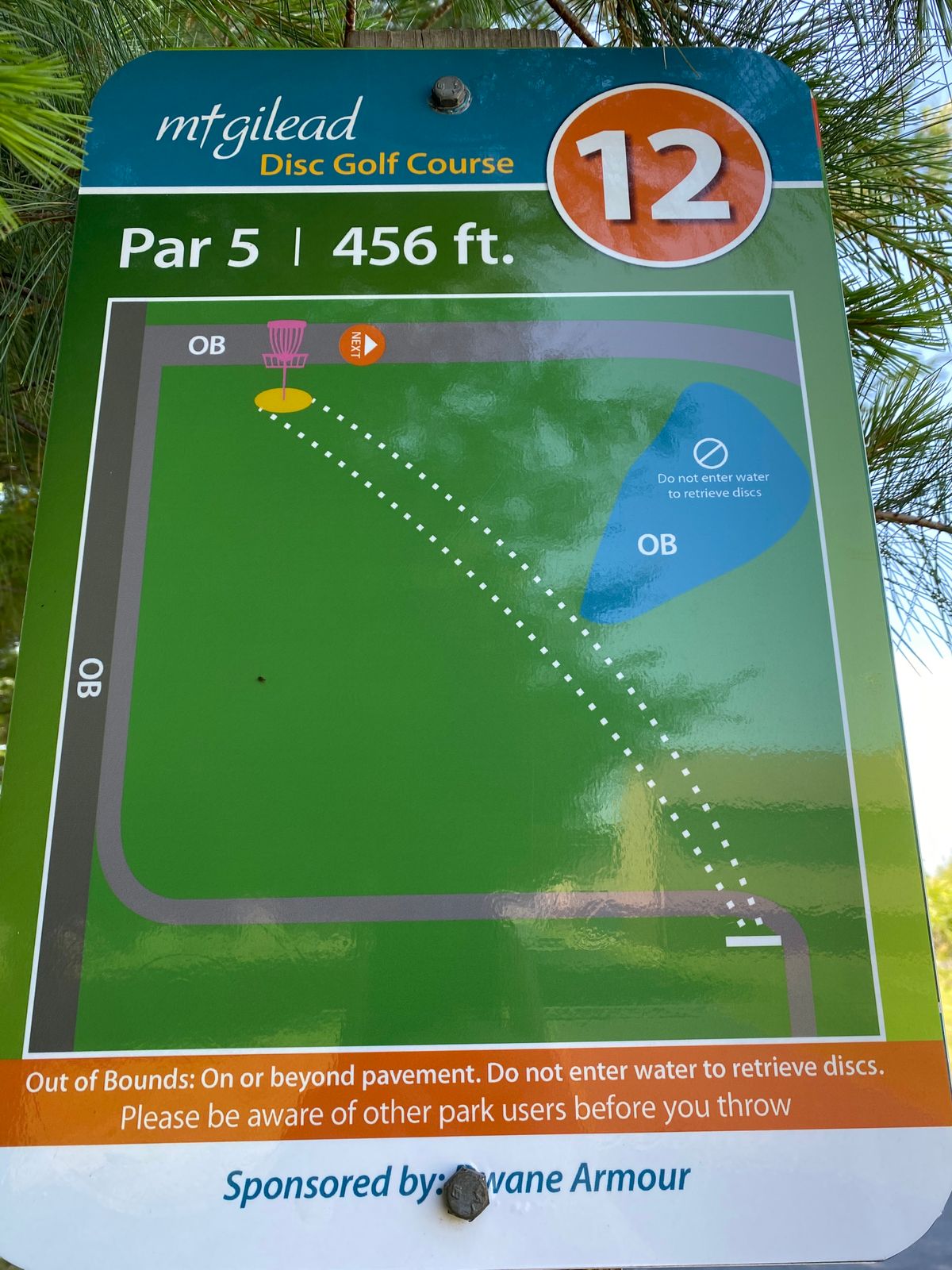 Hole 12 (Sign)