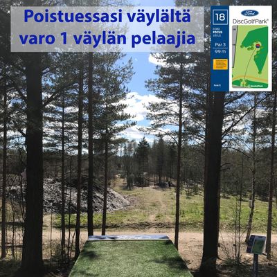 Hole 18 from the tee.