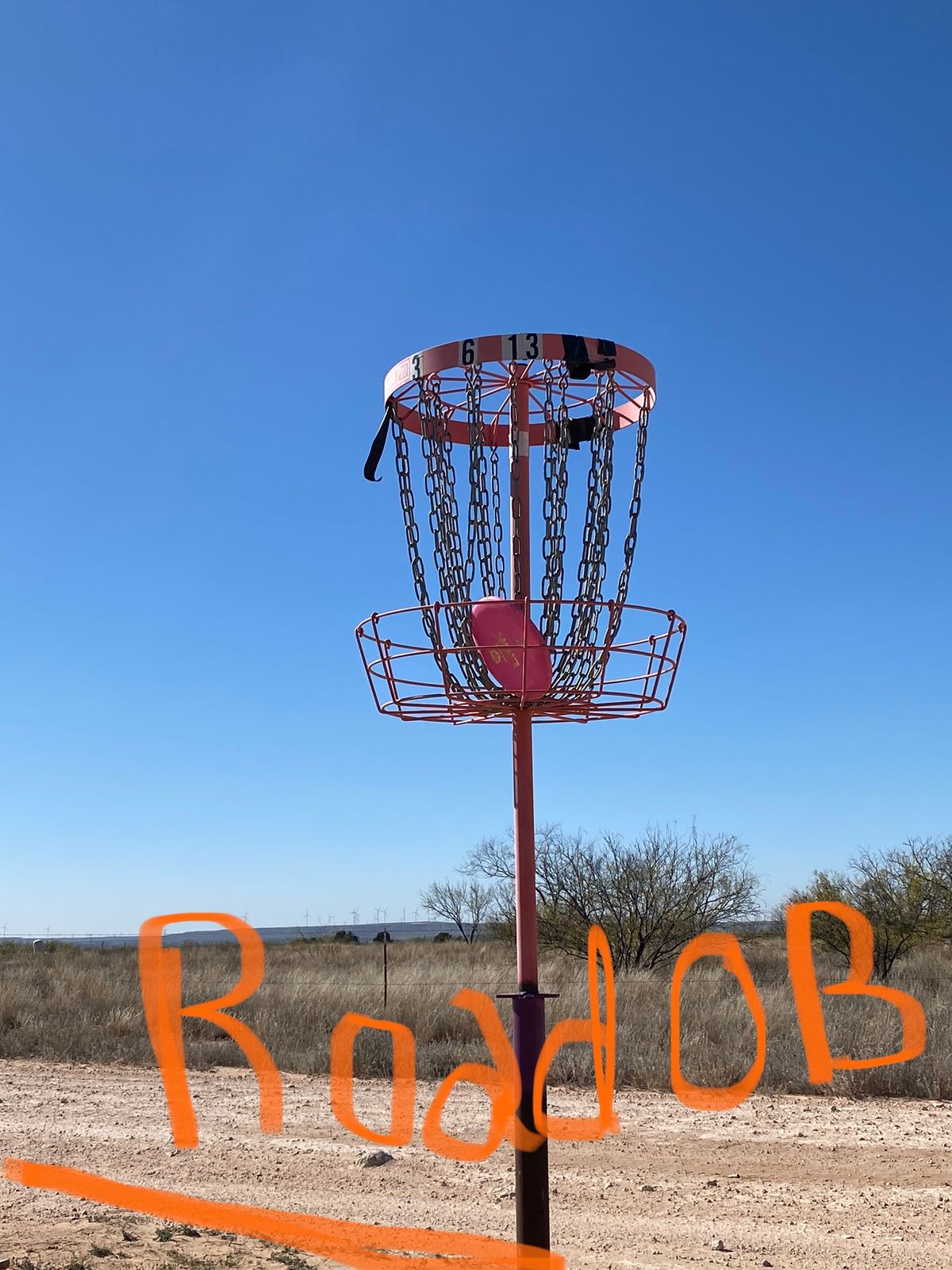 Road is OB.