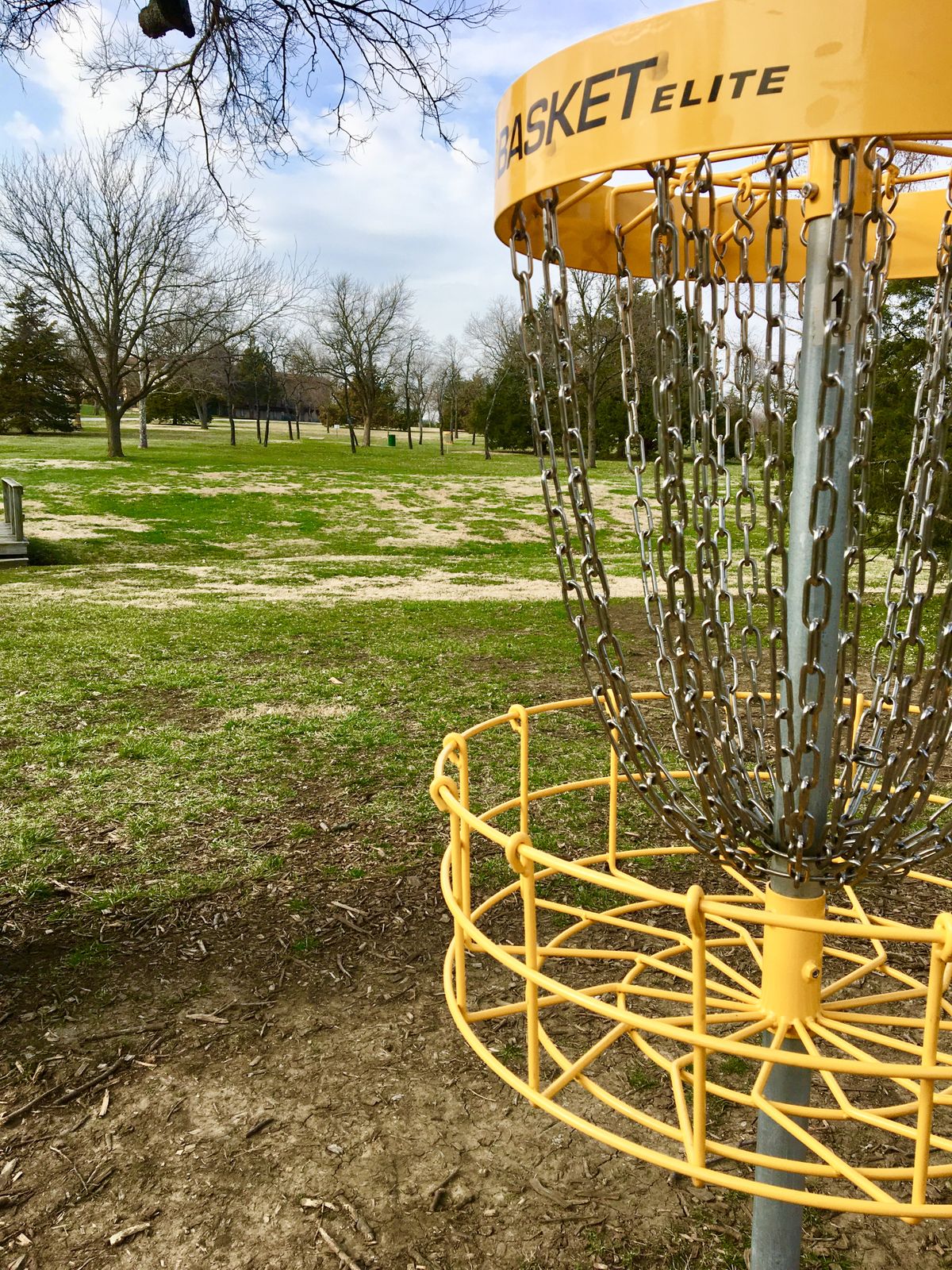 Hole 9 Basket to Tee