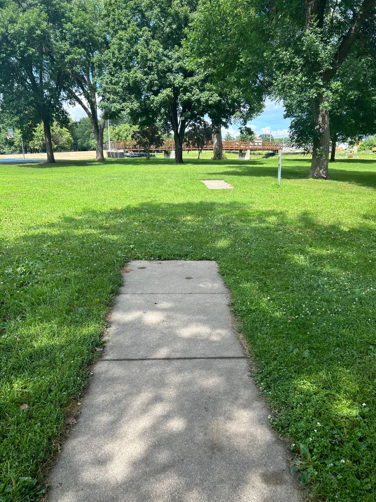 Hole 7 teepad