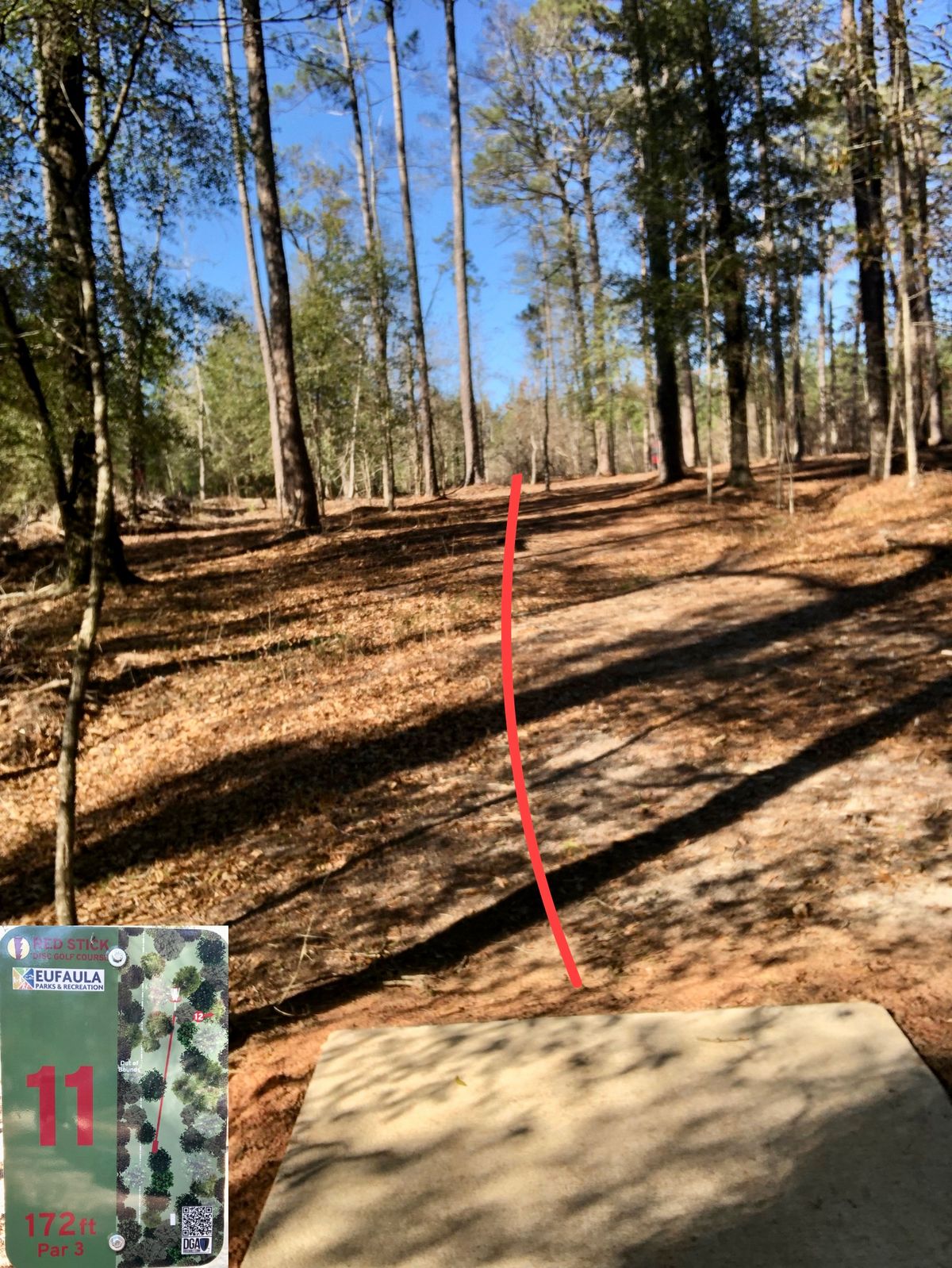 Hole 11 | SHORT pad
