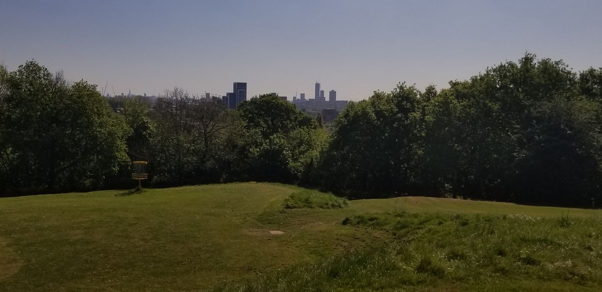 Great view from a view of the holes near the top of the hill. Very enjoyable course to play!
