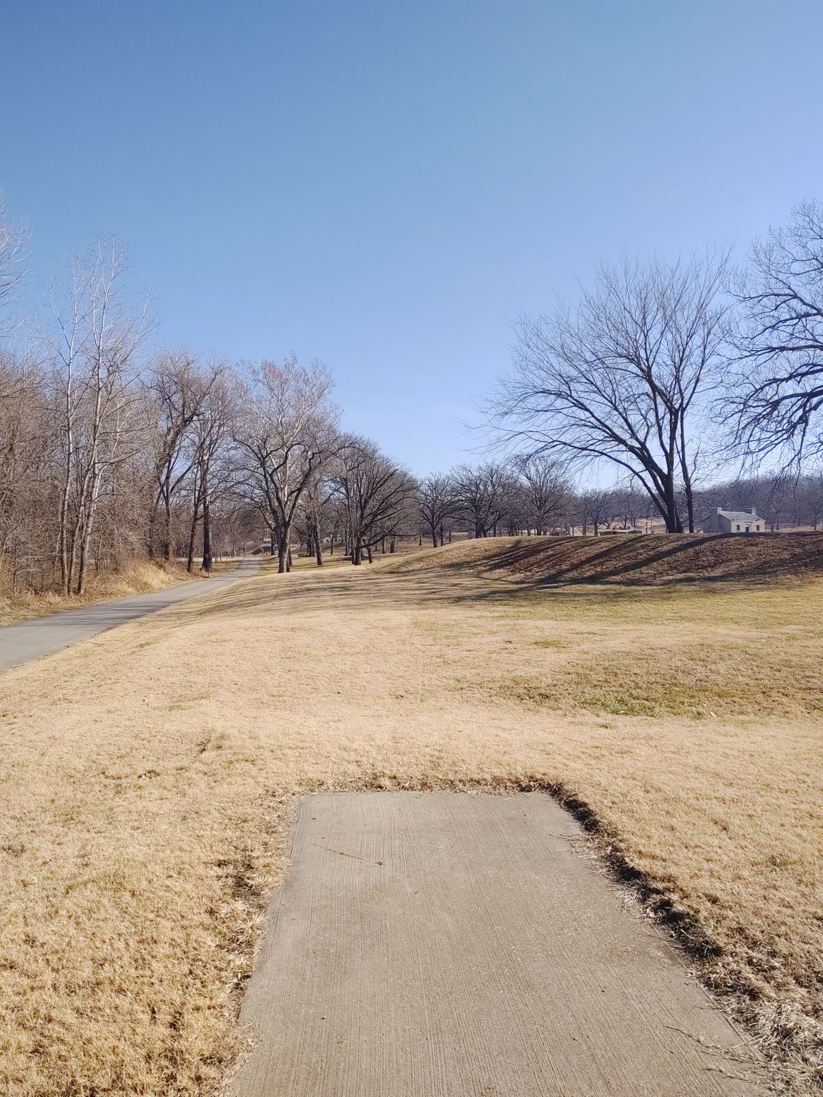Hole 18 tee