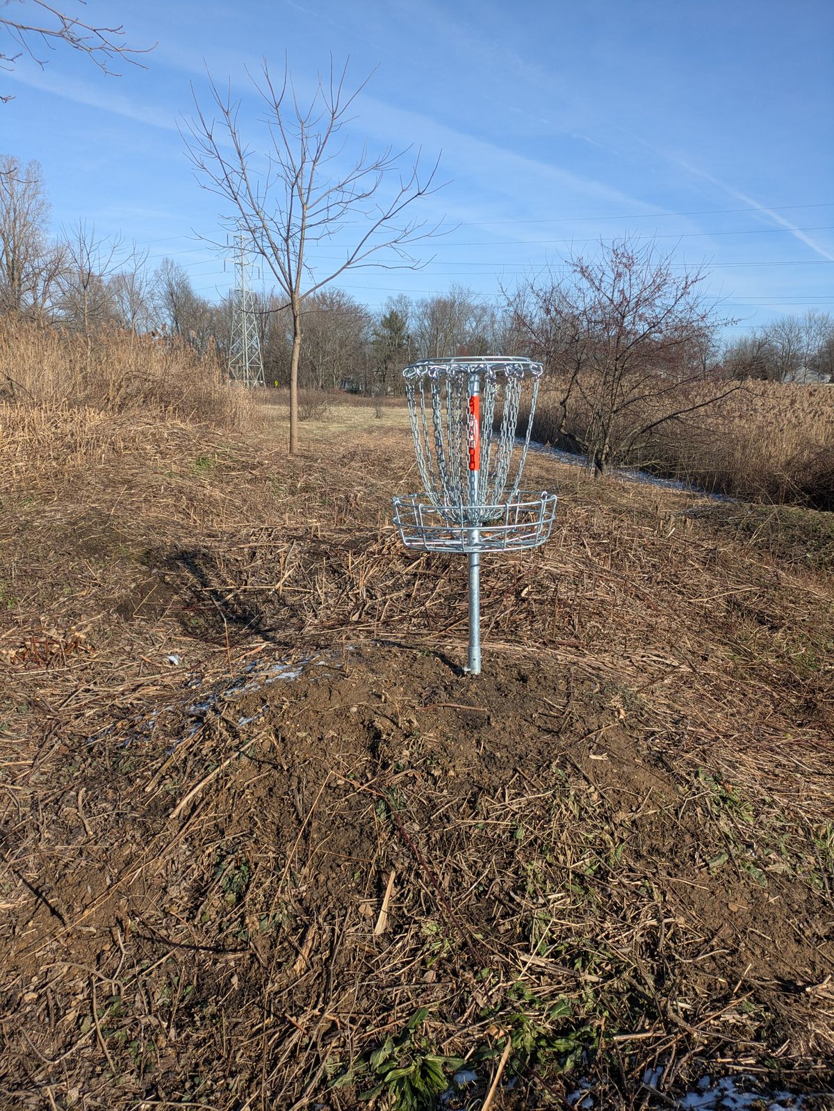 Hole 7 basket