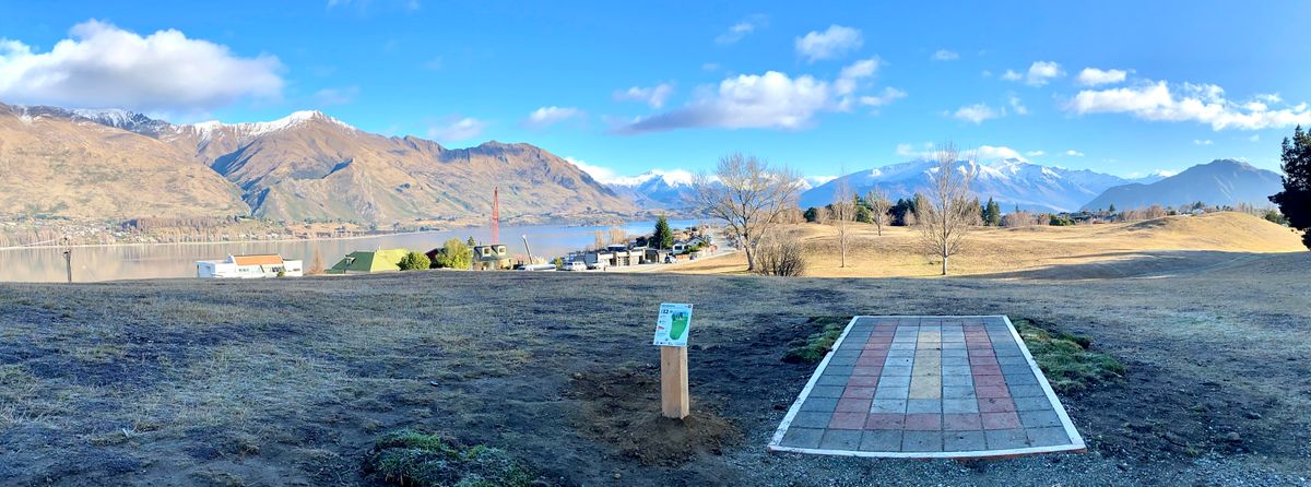 New tee box and sign hole #12