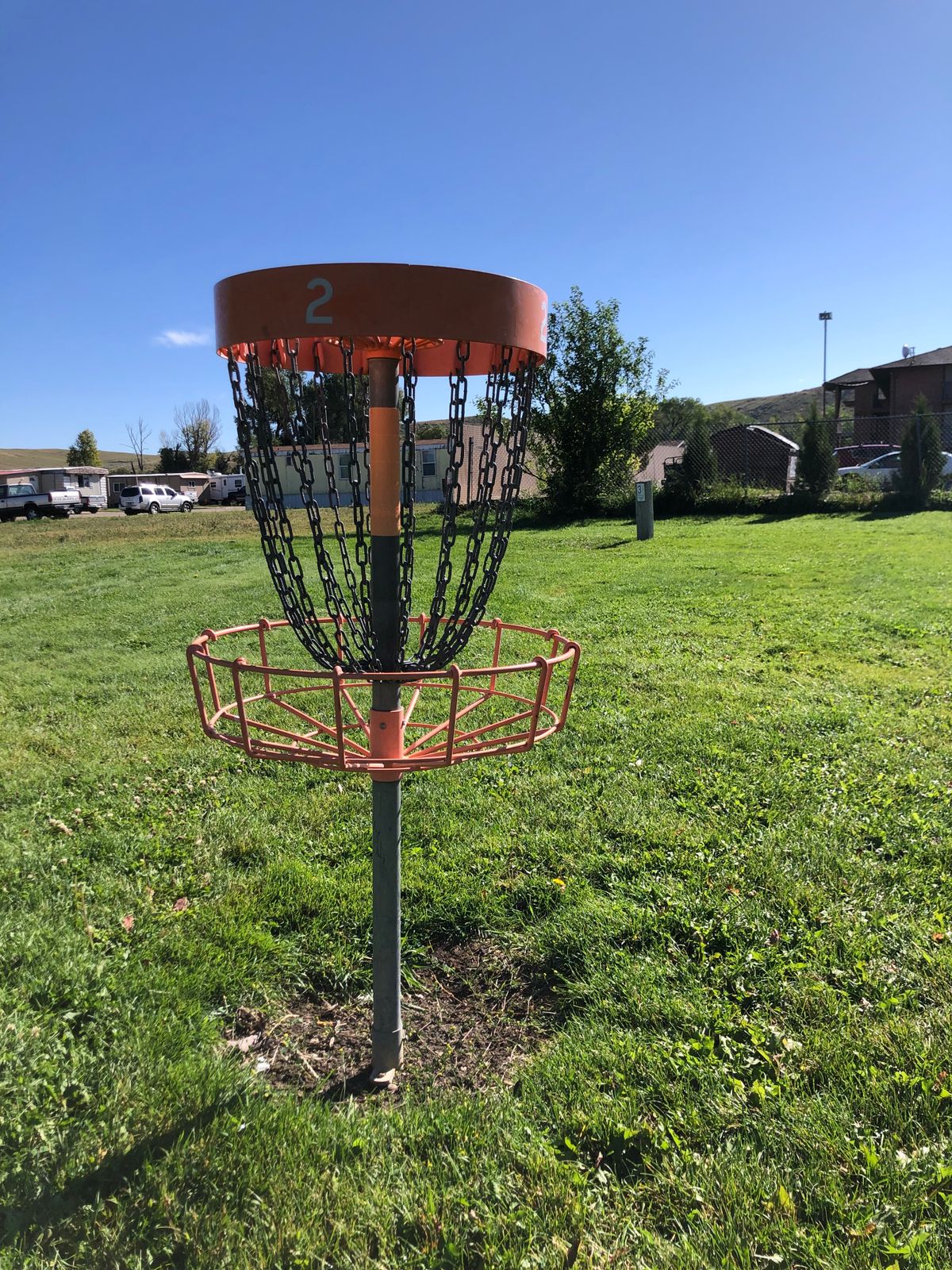 Hole 2 basket