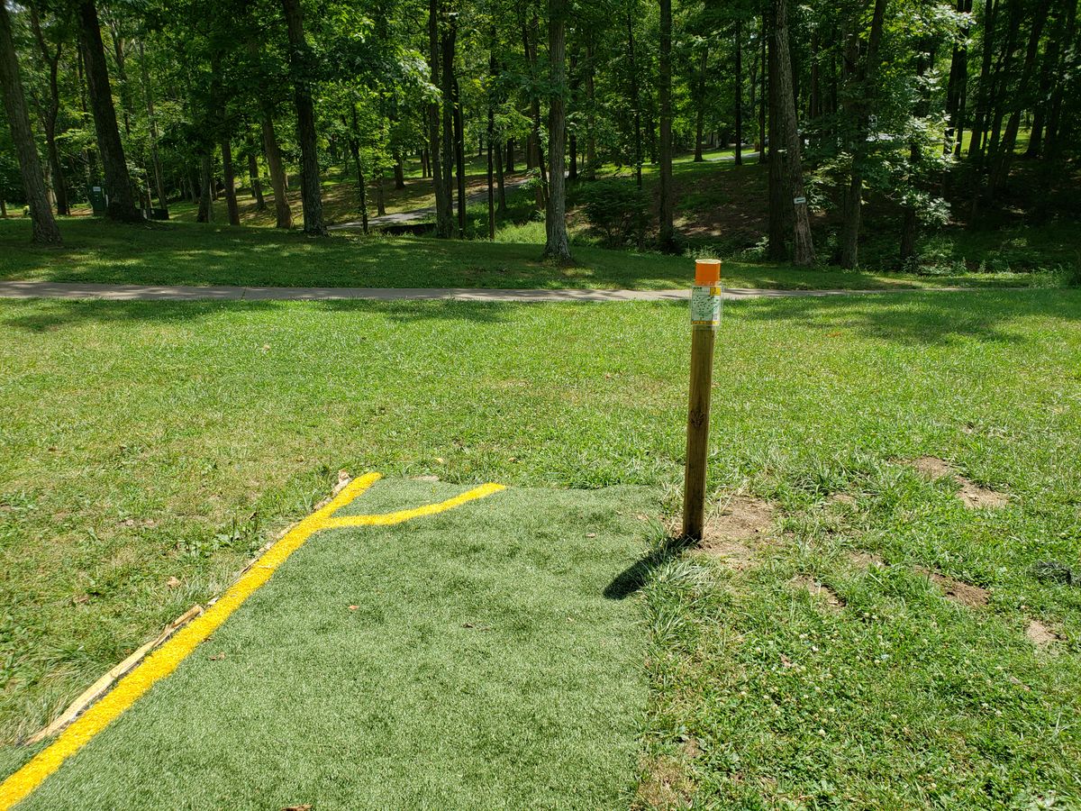 #1 Pro Tee - Turf Tee Box - 525 feet, par 4