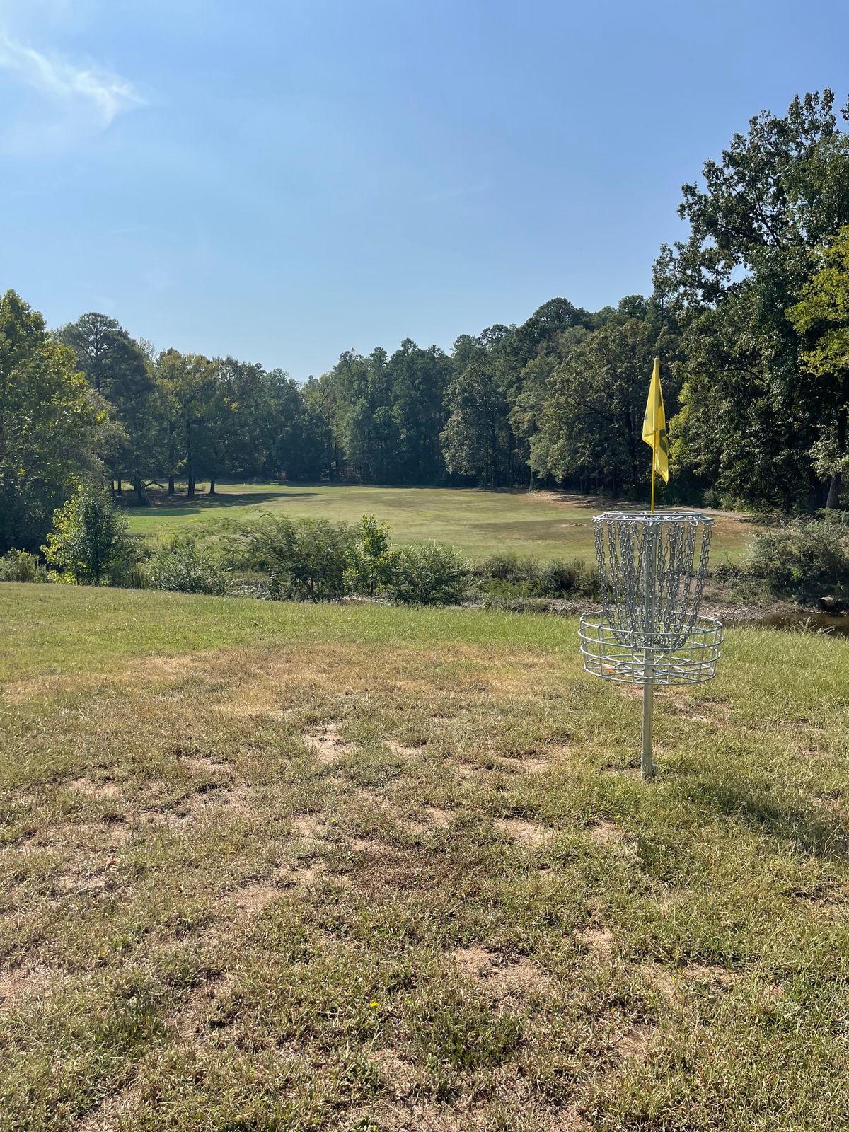 Hole 12 looking back at basket