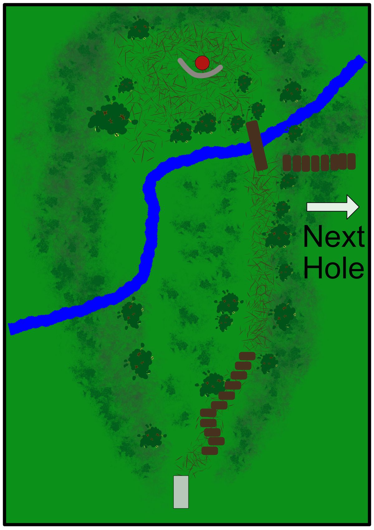 Hole 10 Map