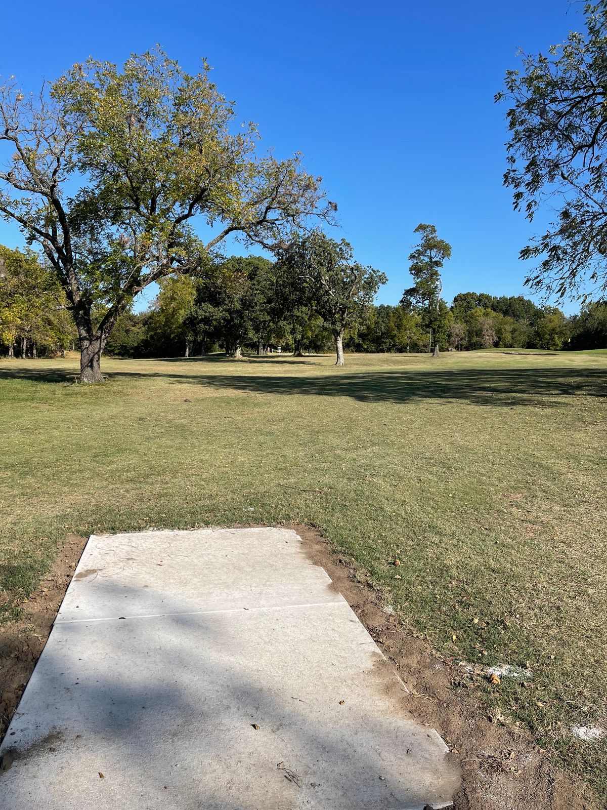 Hole 9’s tee