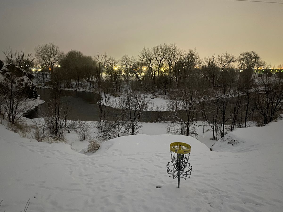 17th hole. February 17th. 6:10pm