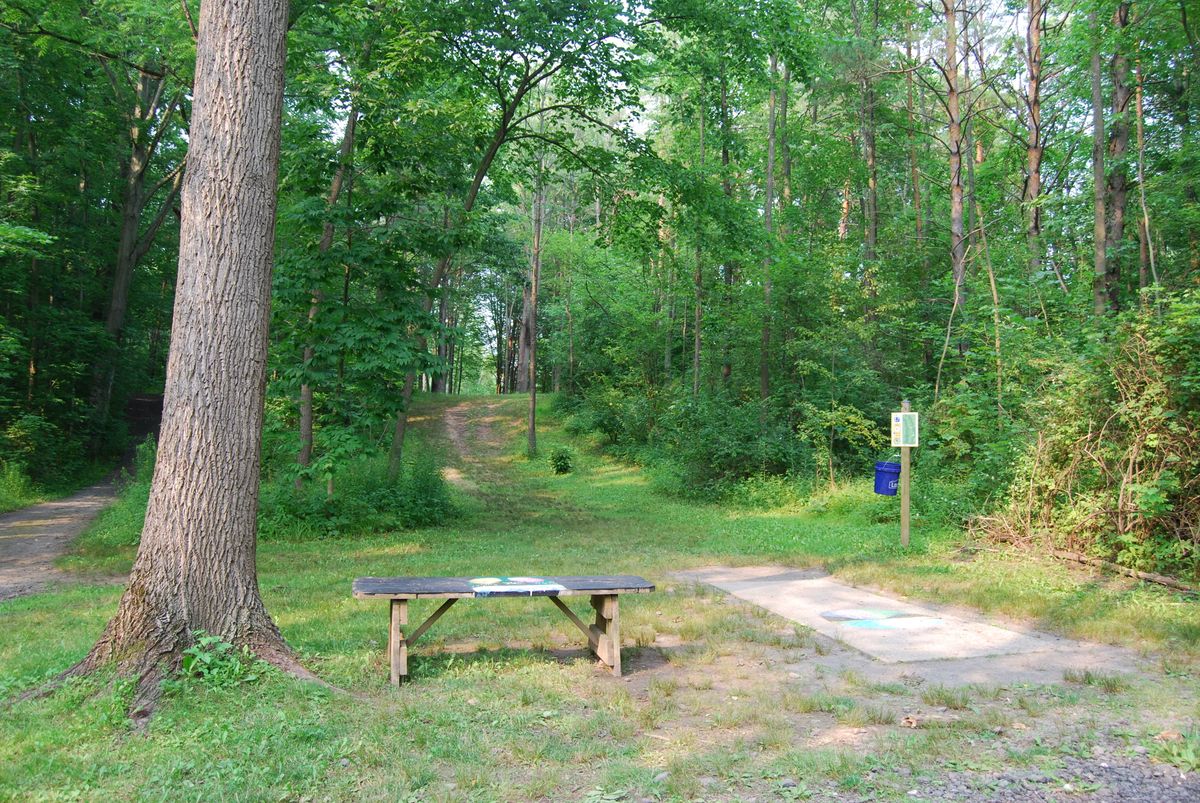 Hole 17 Long tee box position