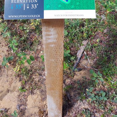 Hole sign #2.🌲🌲🌲🌲