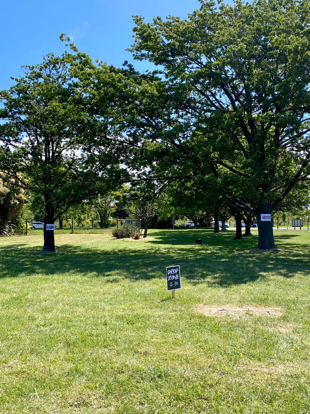 Approach to the 18th basket