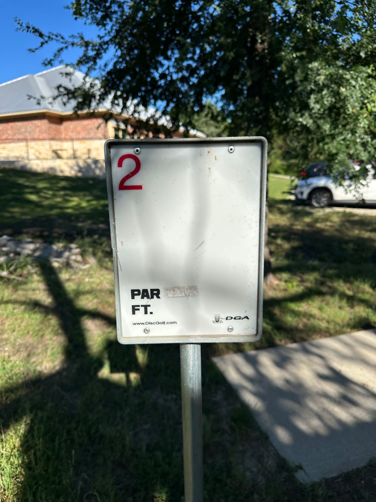 Signs are worn out