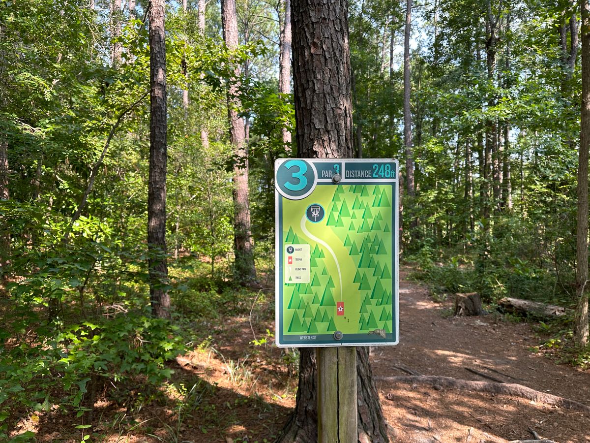 Hole 3 Sign
