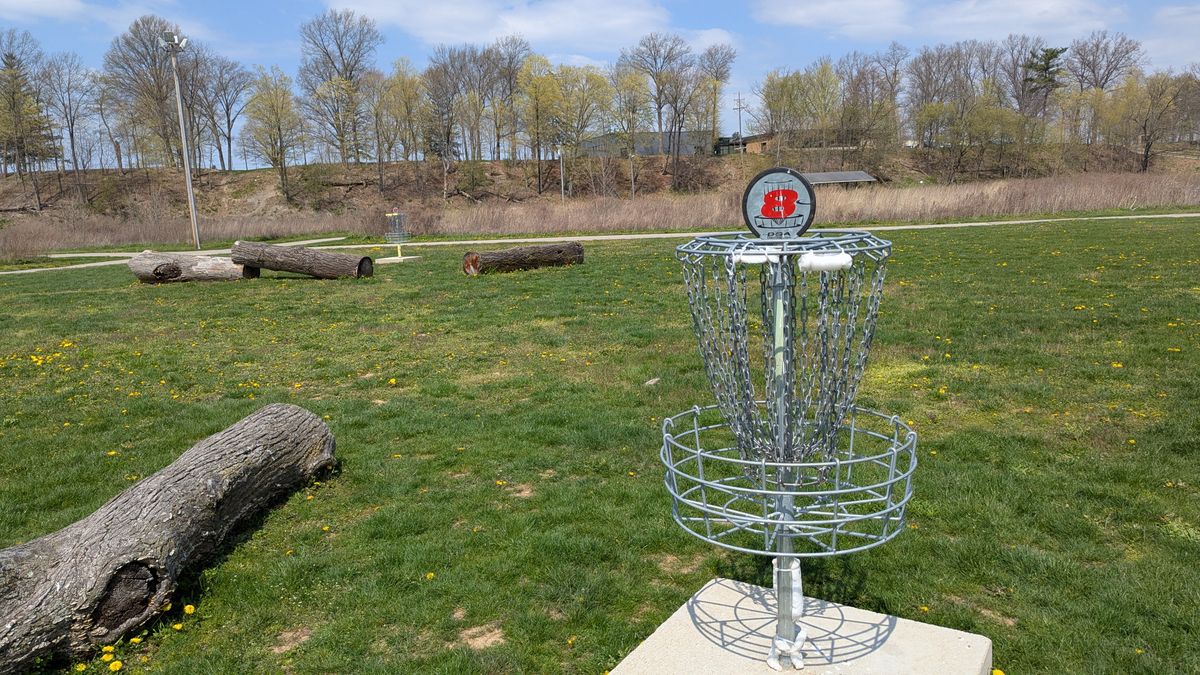 Hole 8(front)/17(back) baskets