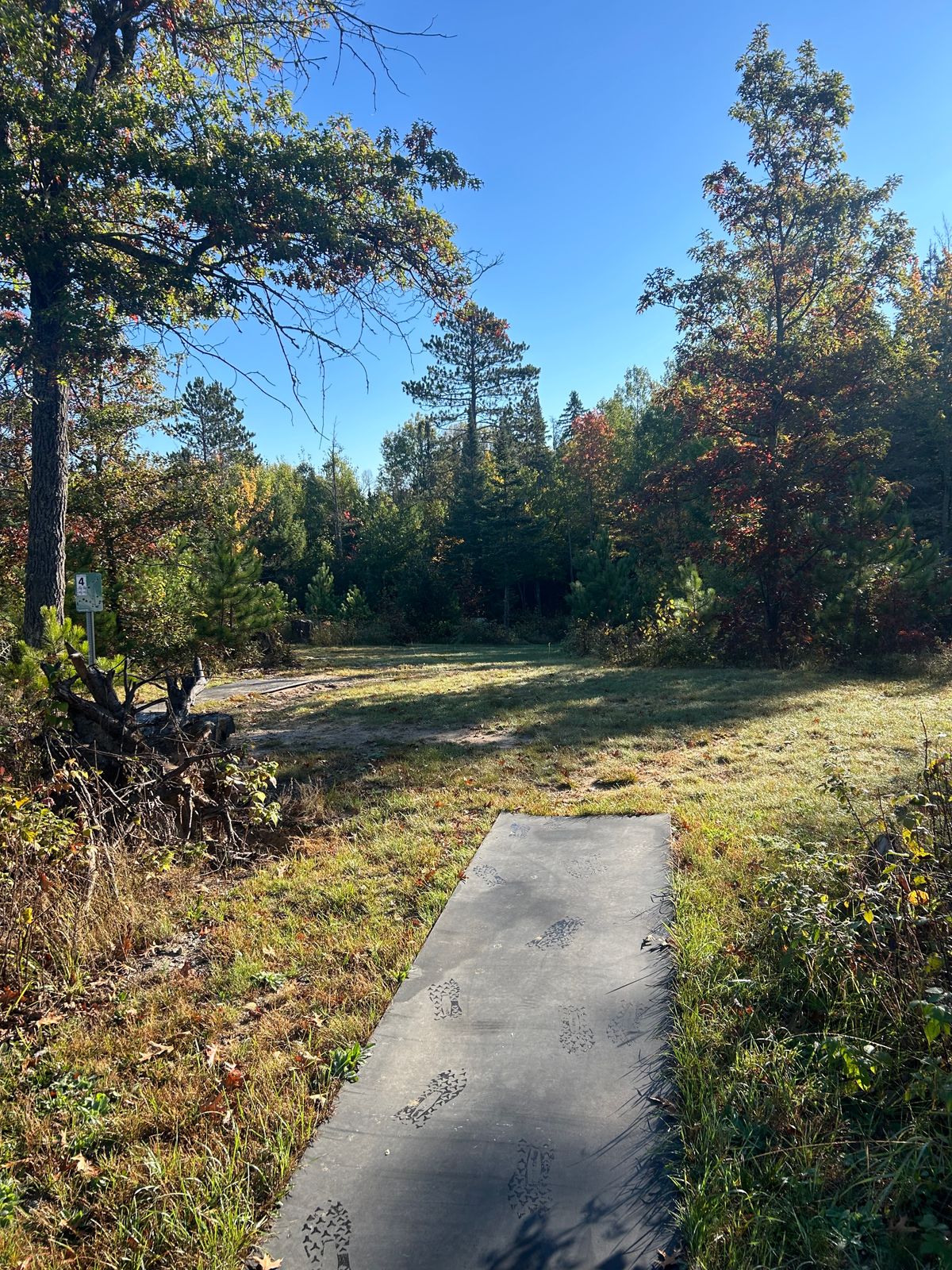 Hole 4 tees