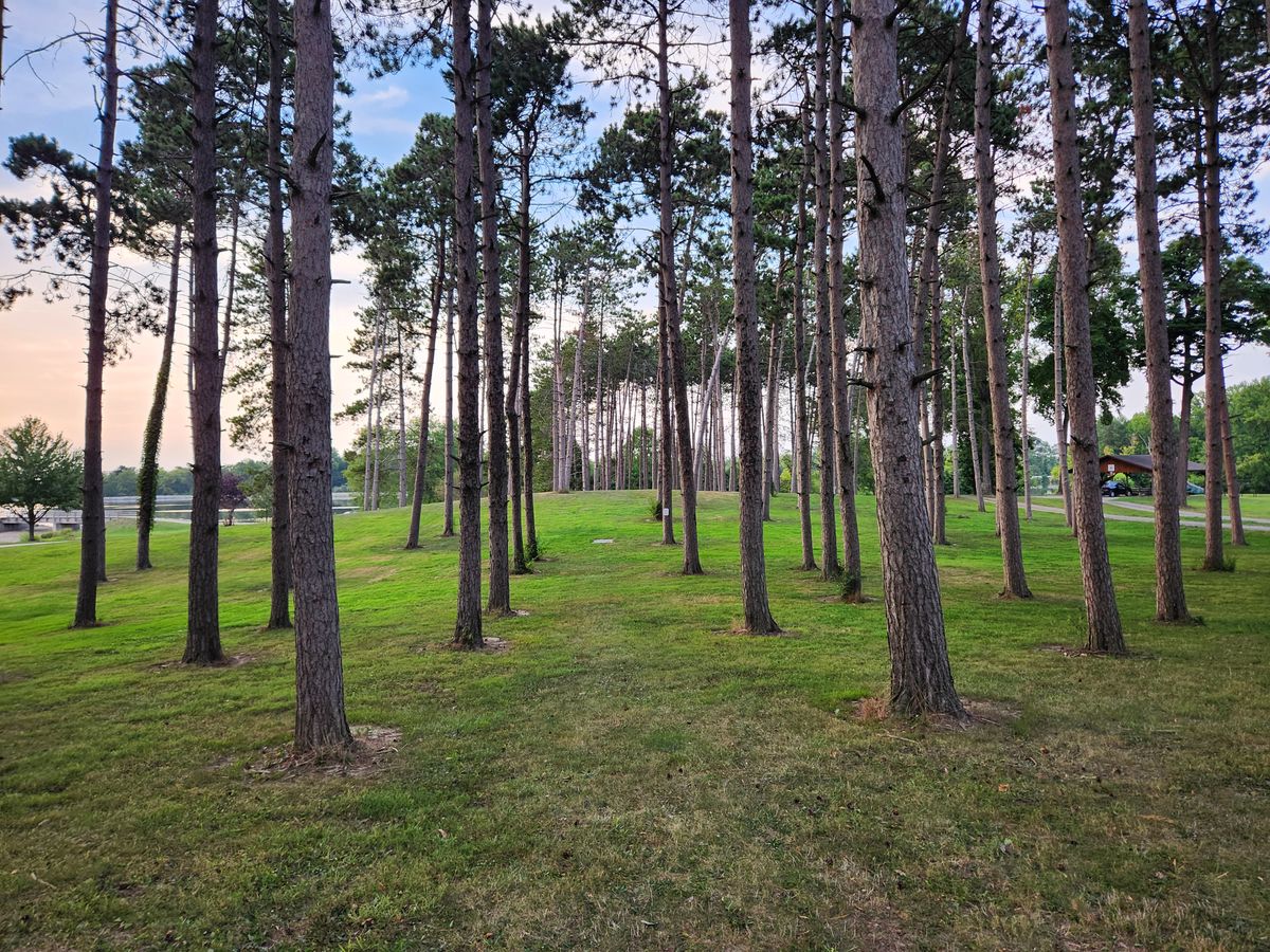 Hole 14 fairway