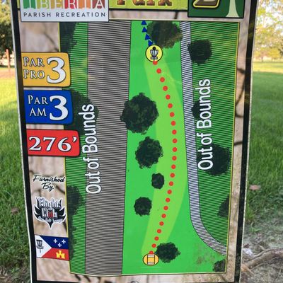 Hole 2 Tee Sign