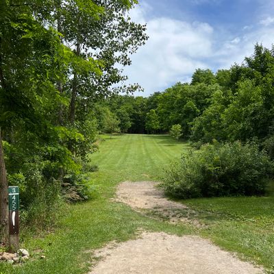 Hole 1 short. Beautiful fairway
