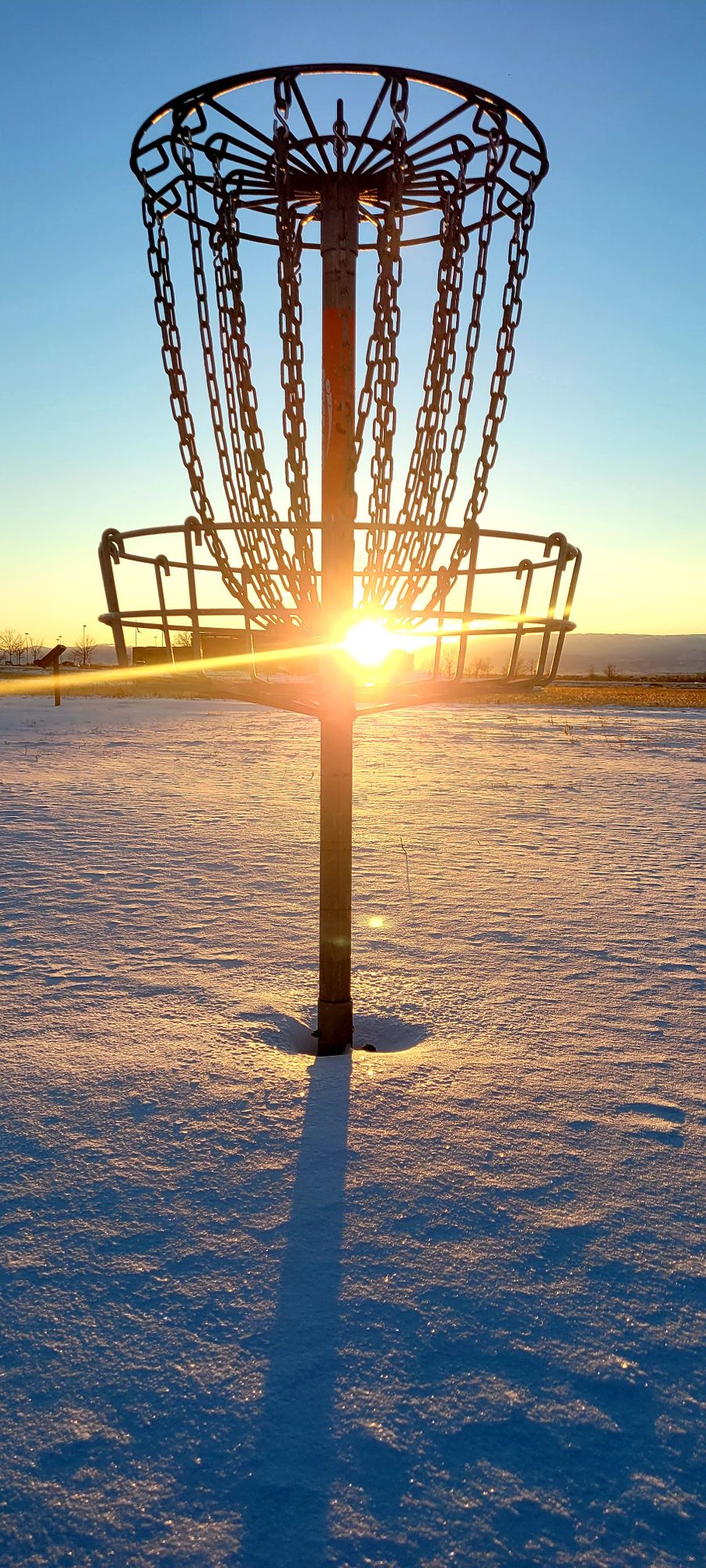 Snow day, no wait... Don't lick the chains!