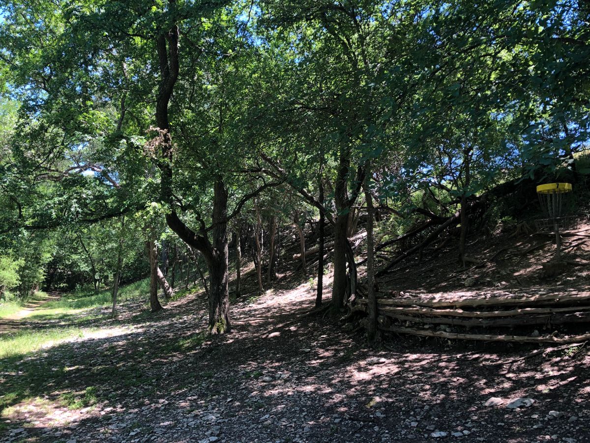 Hole 7 back down fairway.