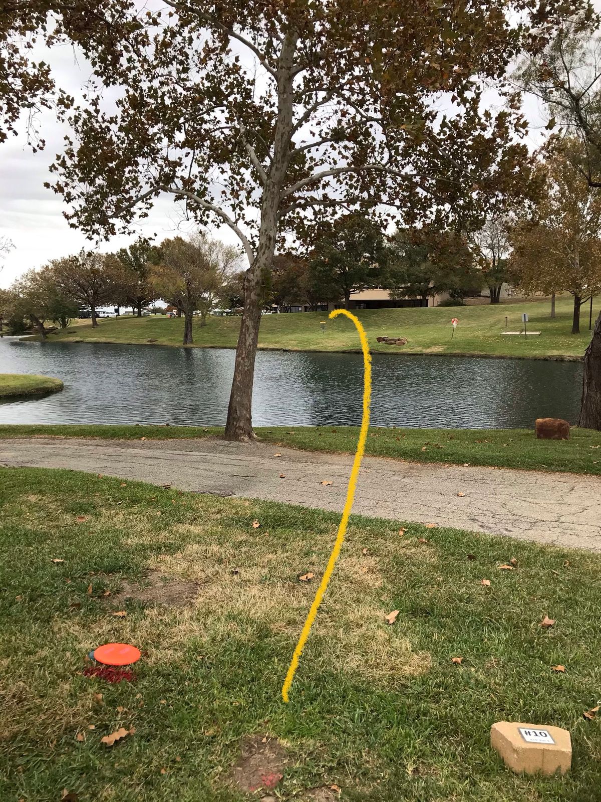 #10 Back 9 uses the front 9’s baskets.