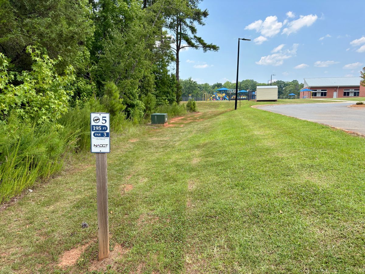 Hole 5 tee