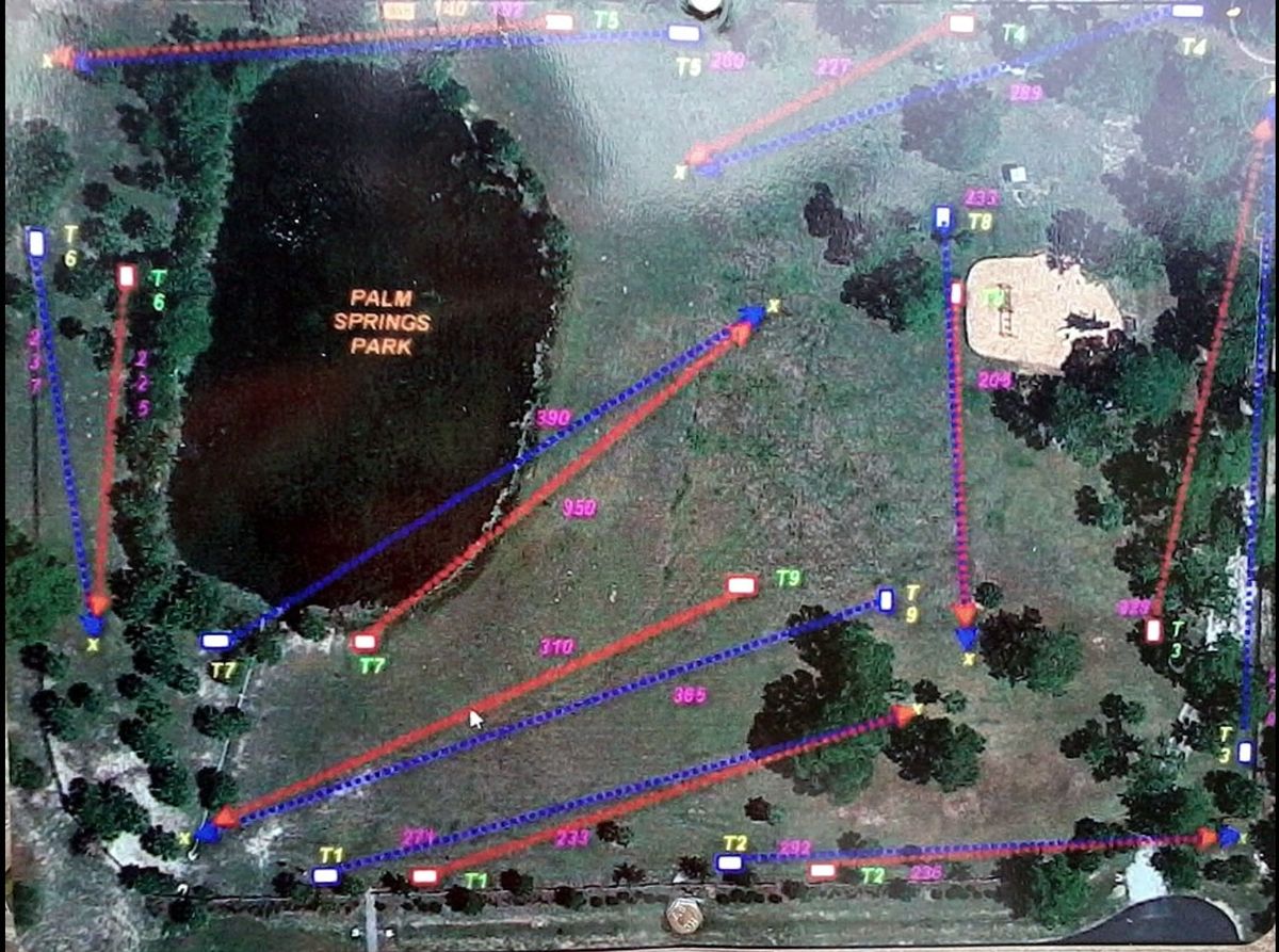 Course map, current April 2022