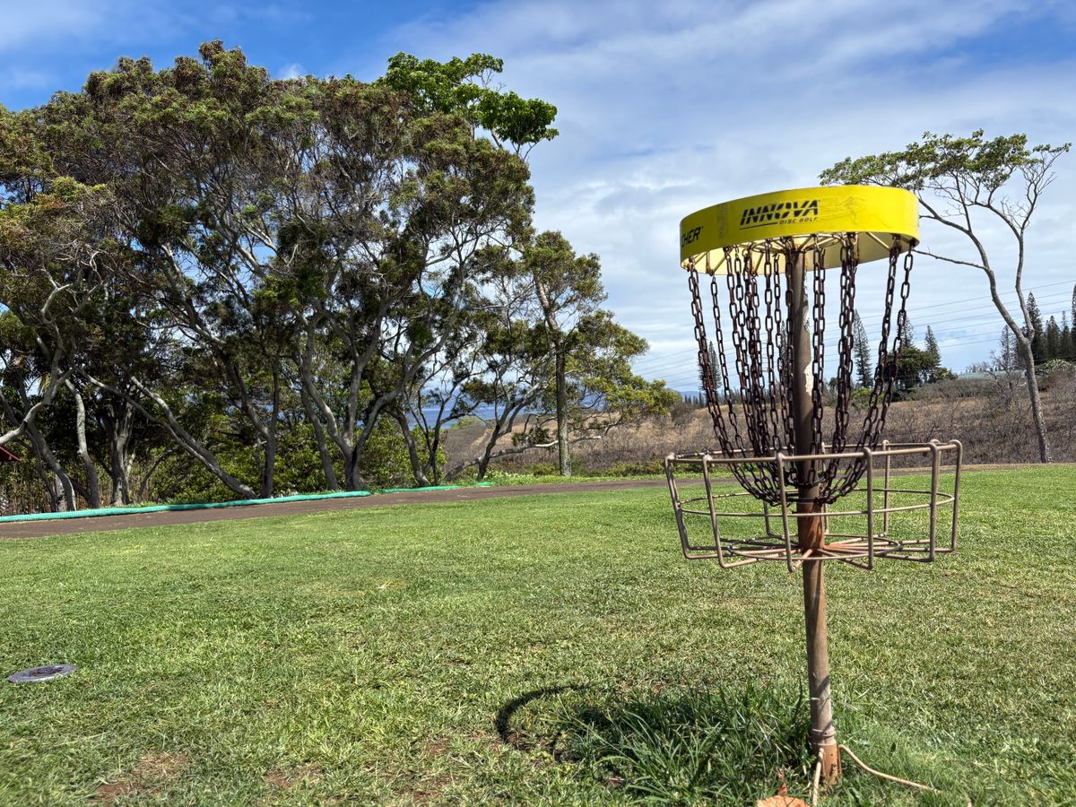 Napili park disc golf in paradise