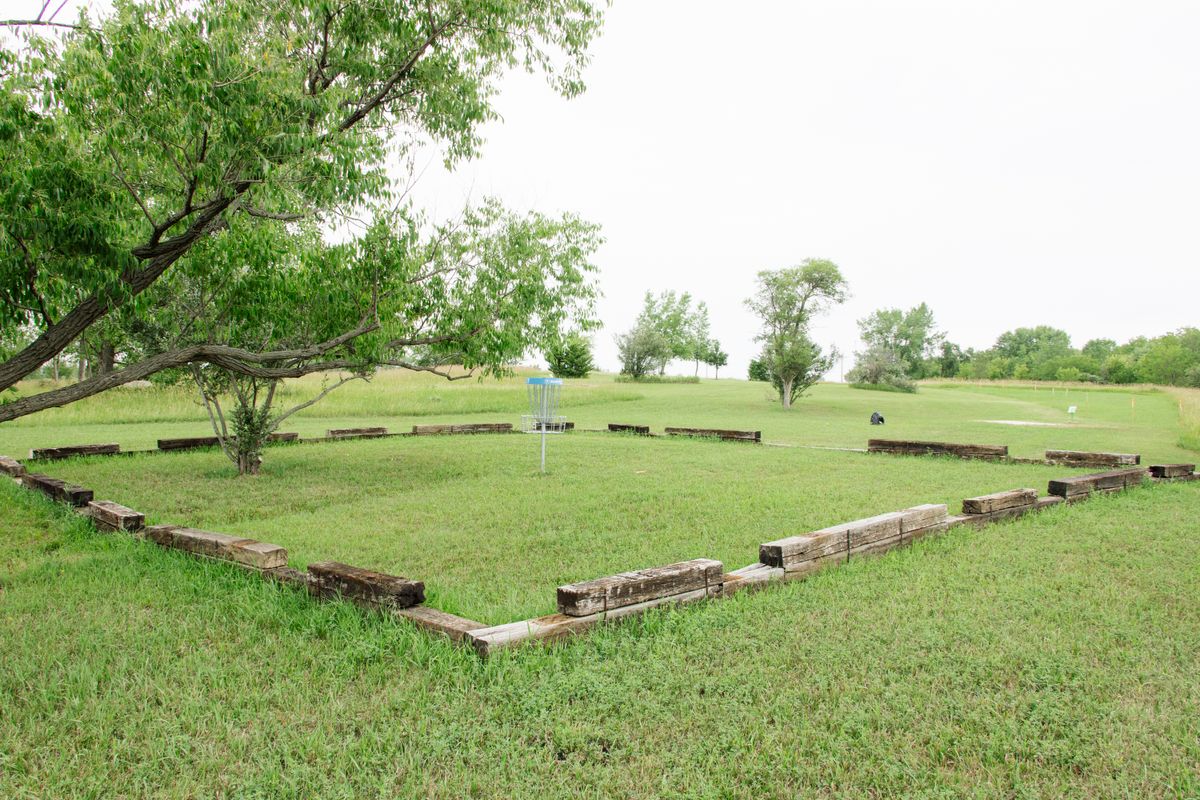 Hole 7 island green