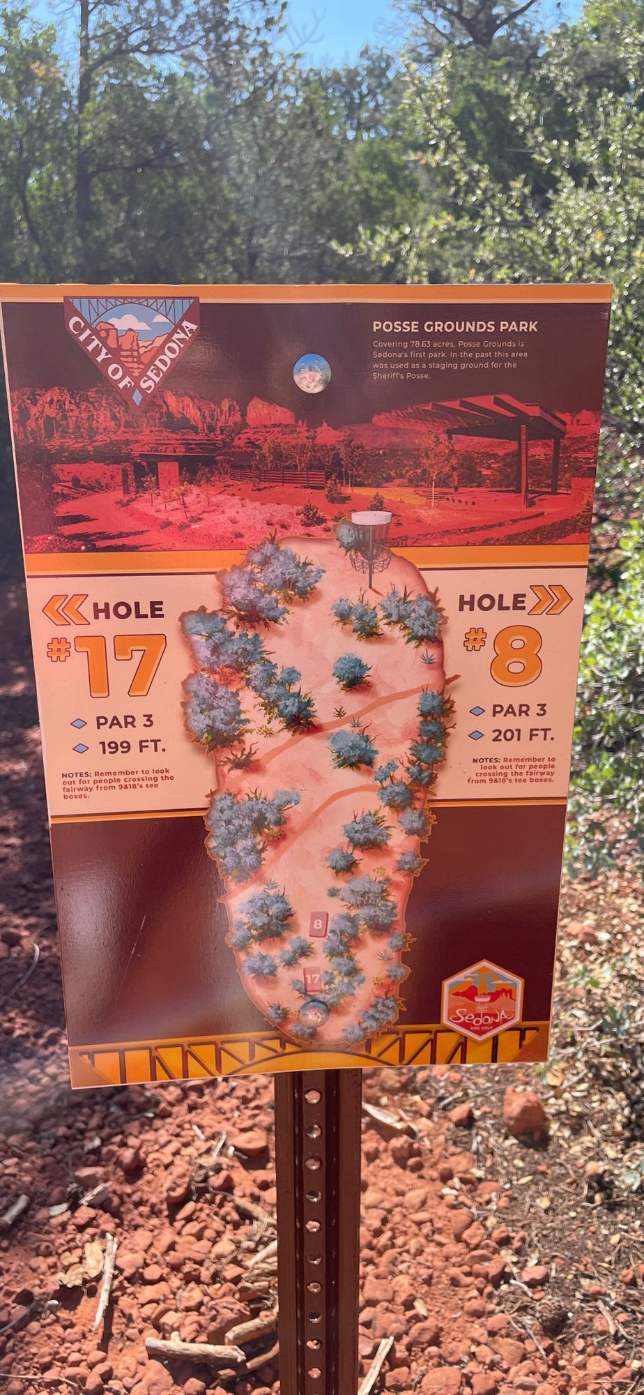 Full signage on every basket