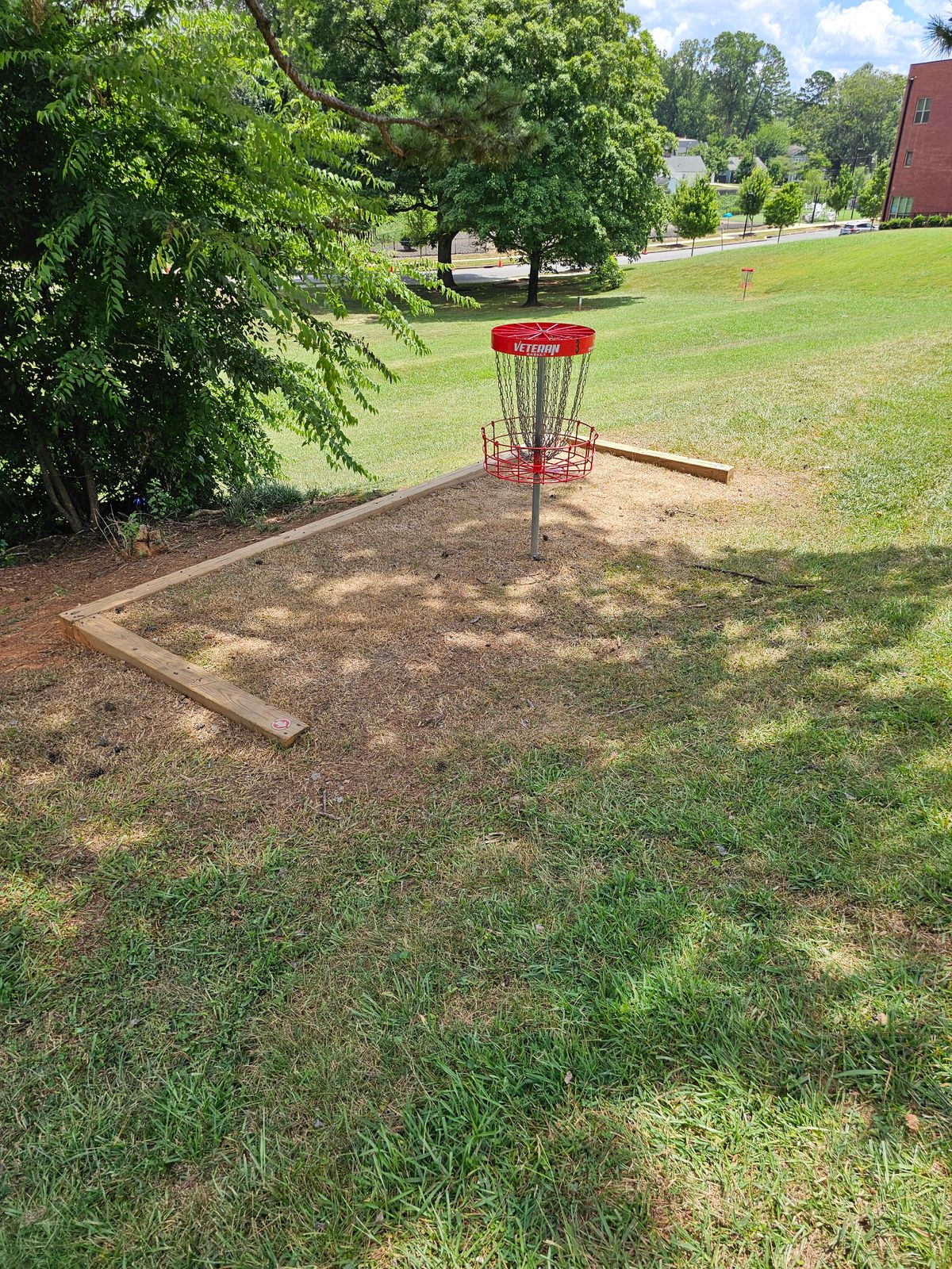 Hole 3's basket