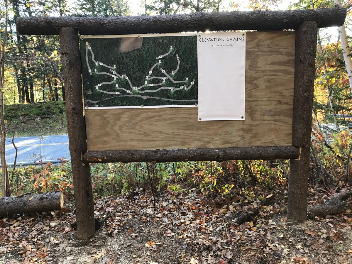 Main sign.