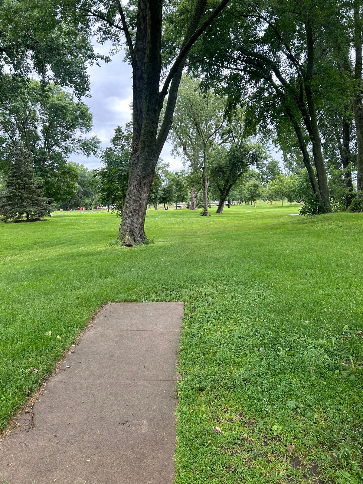 Hole 2 teepad