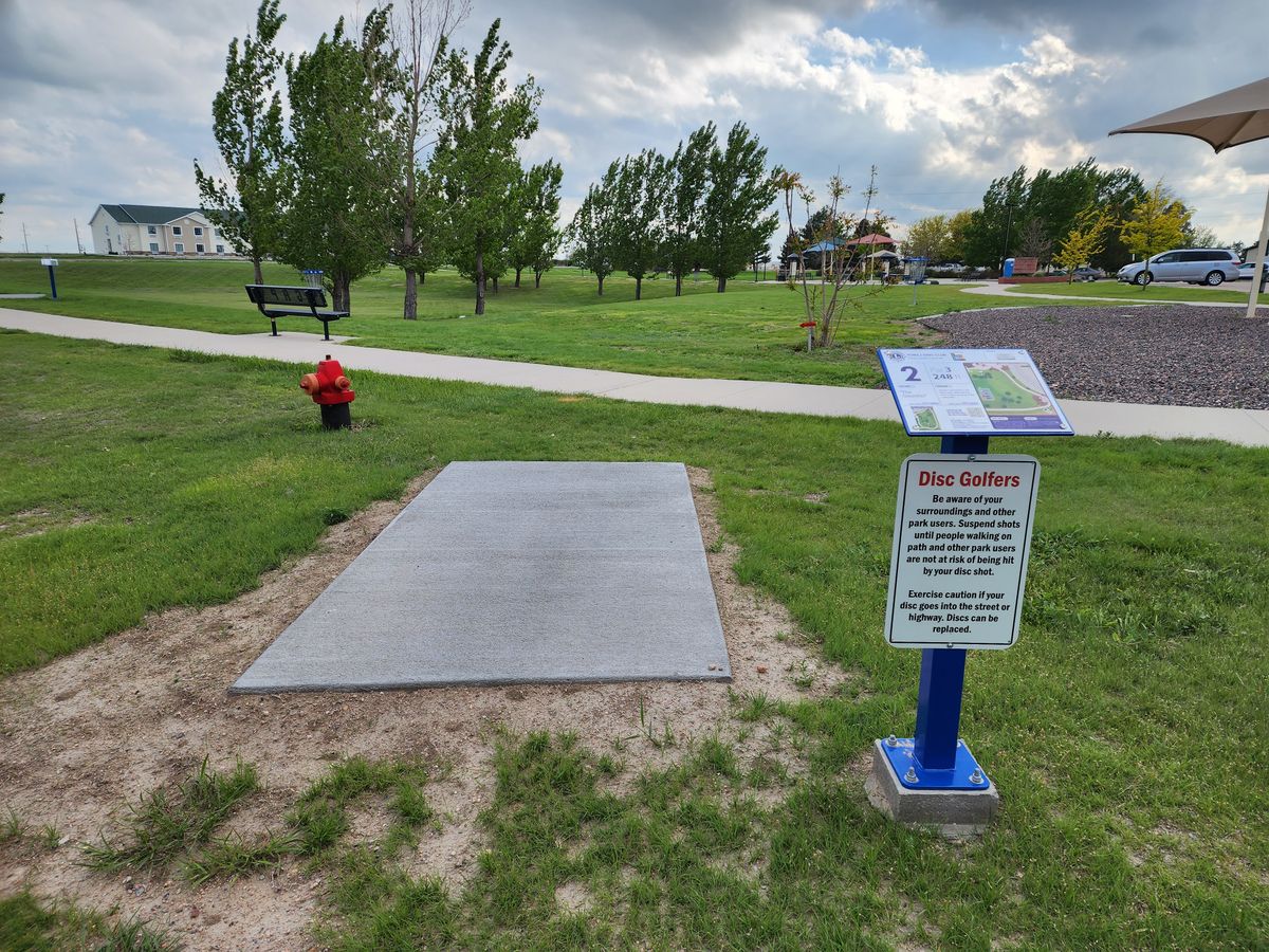 Hole 2 - Tee Pad