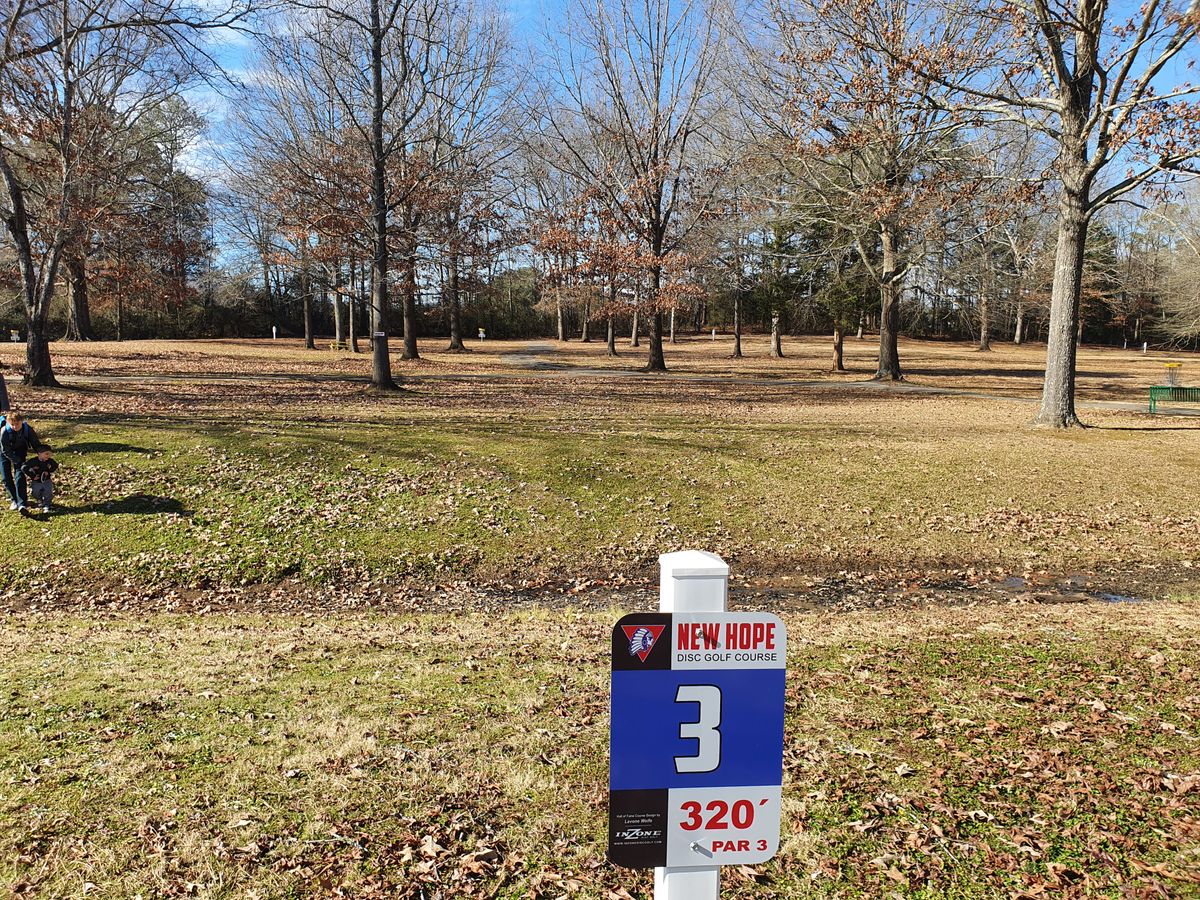 look from hole 3 tee pad