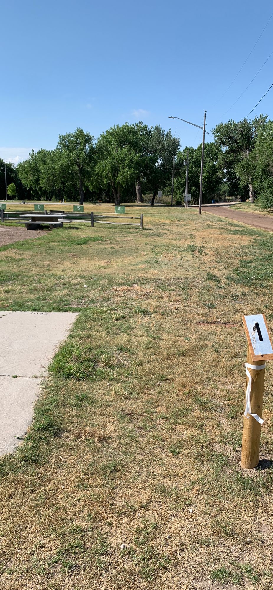 Tee box 1