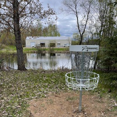 Hole 16 basket