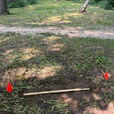Hole 6 is not long but has a serious dog-leg right over a small creek.