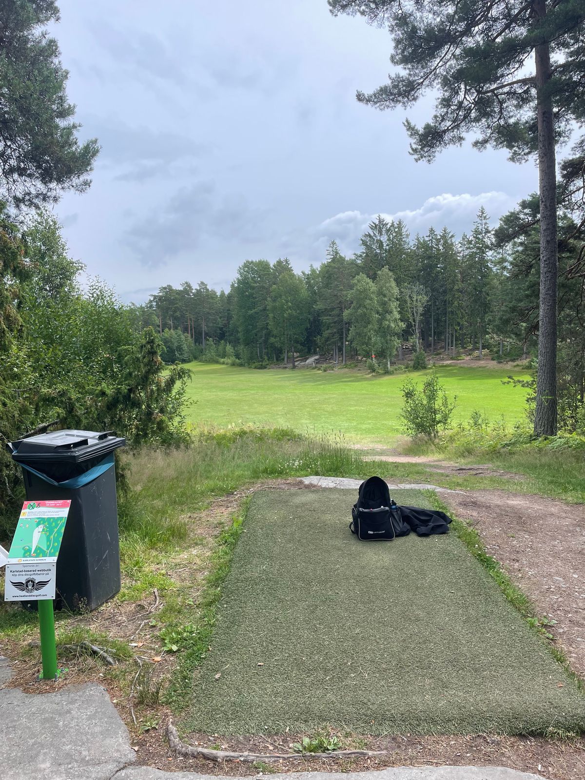 Hål 8 utkast