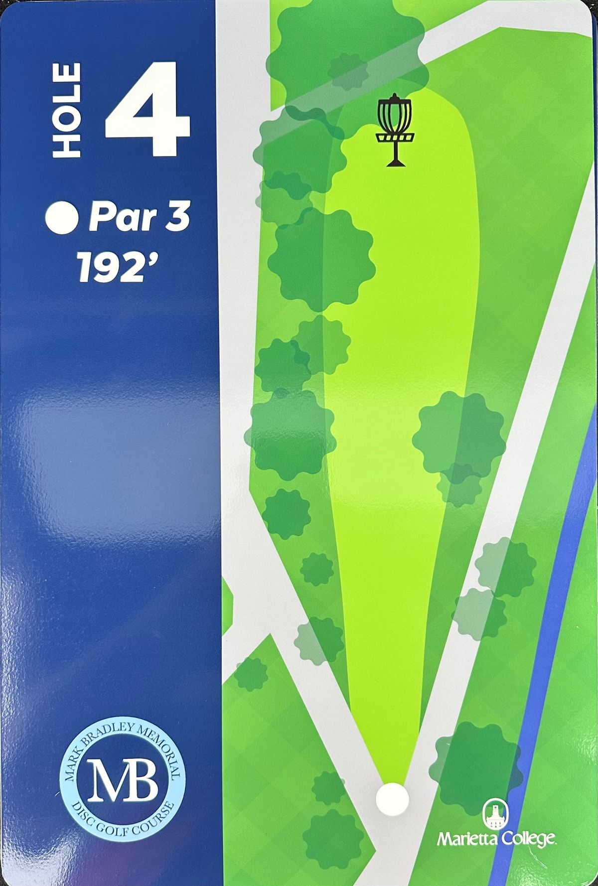 Tee Sign Hole 4
