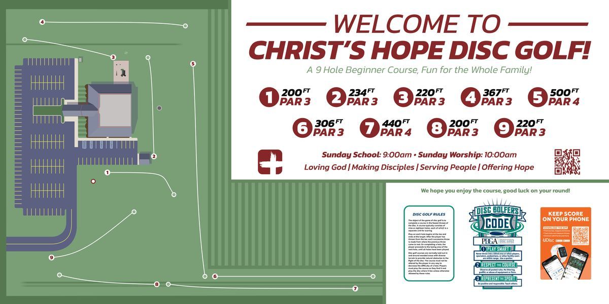 Christ's Hope Family Open Presented by Dynamic Discs