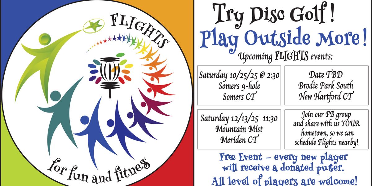 Flights Disc Golf Somers 9 hole 