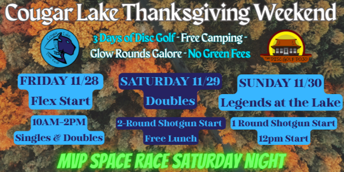 Cougar Lake Black Friday Flex Start