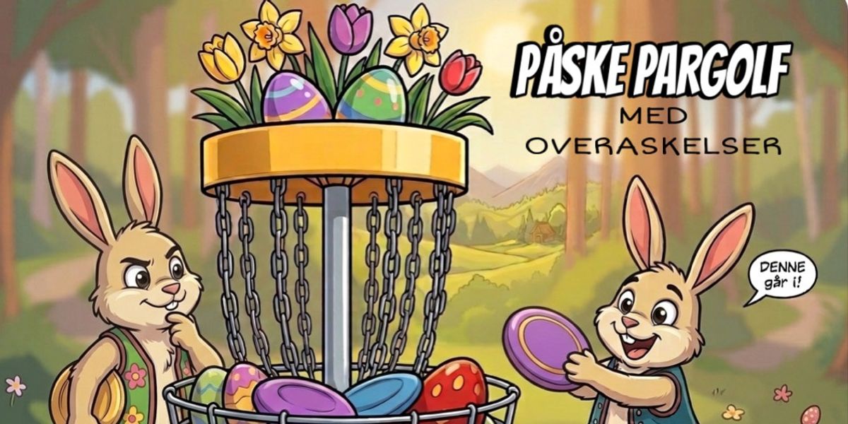 Påskegolf med en vri